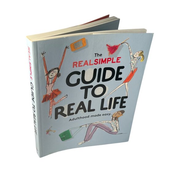 BOOK Real Simple Guide to Real Life Adulthood Made Easy Graduation University - Picture 1 of 7